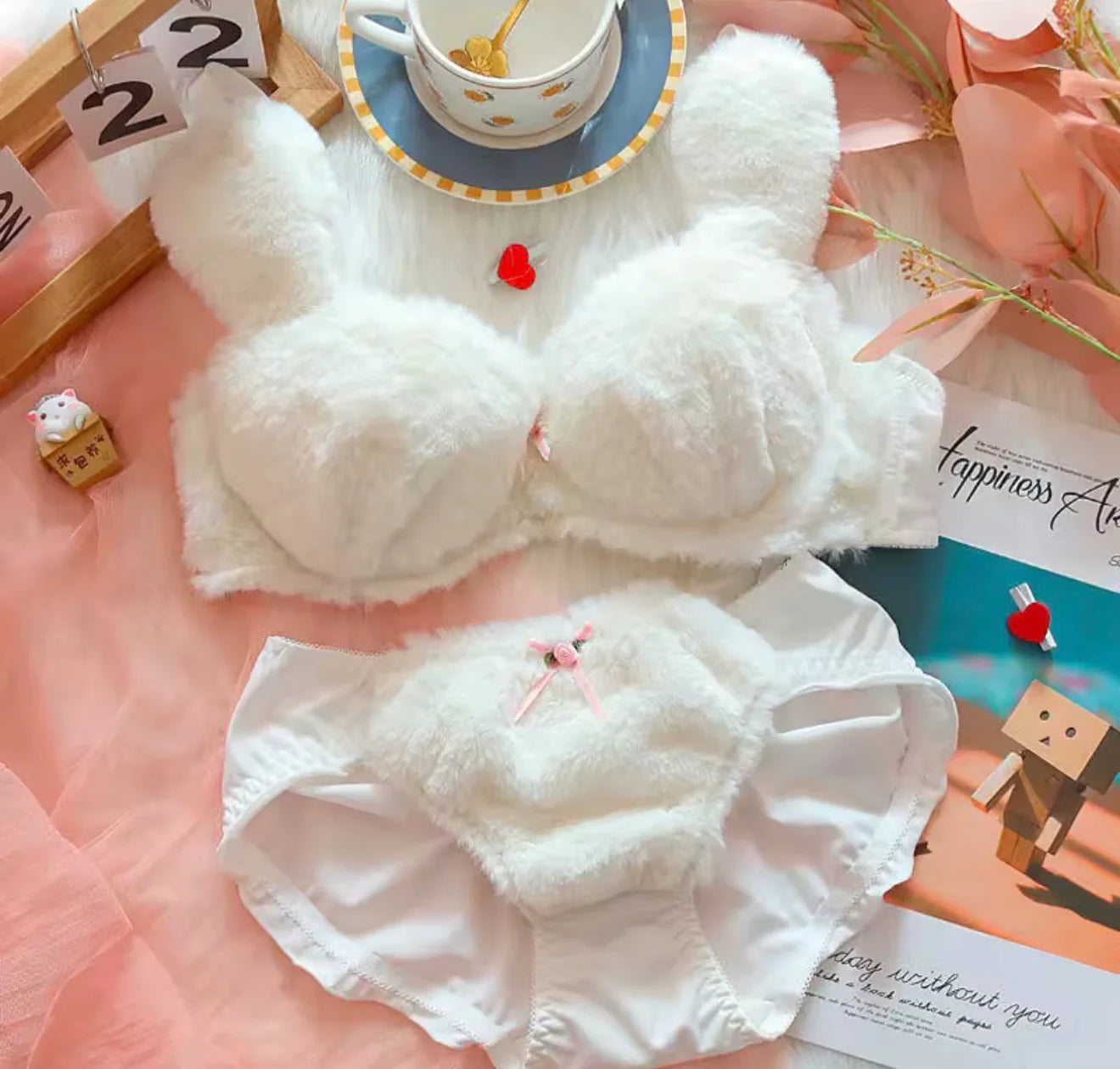 Plushie Lingerie Set For Girlies 🎀