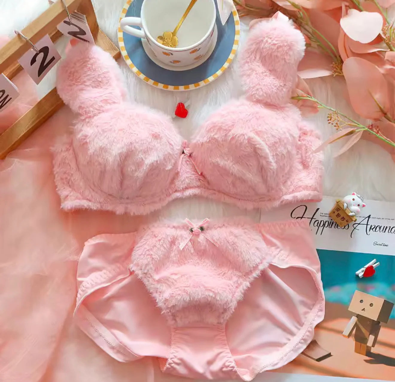 Plushie Lingerie Set For Girlies 🎀