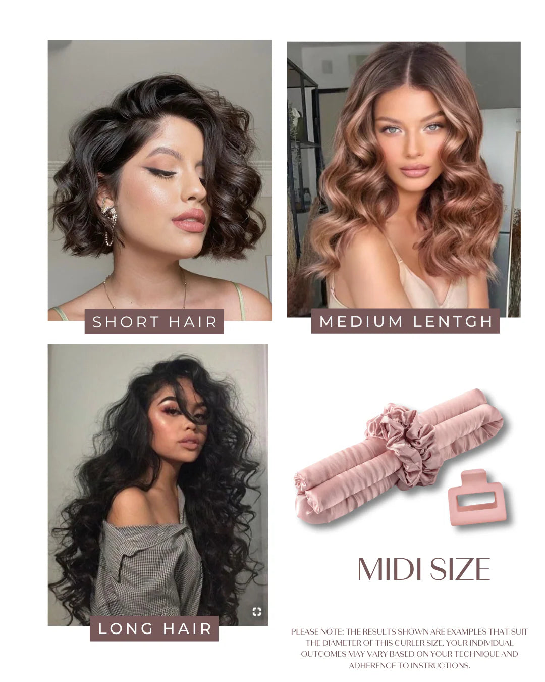 ZERO HEAT SET  MIDI SIZE