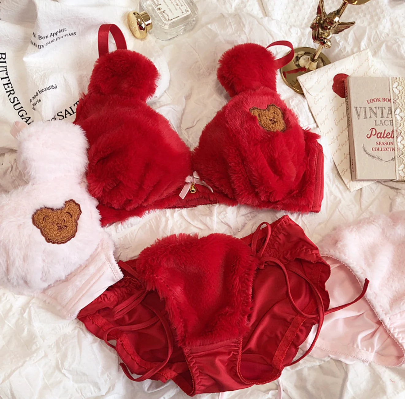 Plushie Lingerie Set For Girlies 🎀