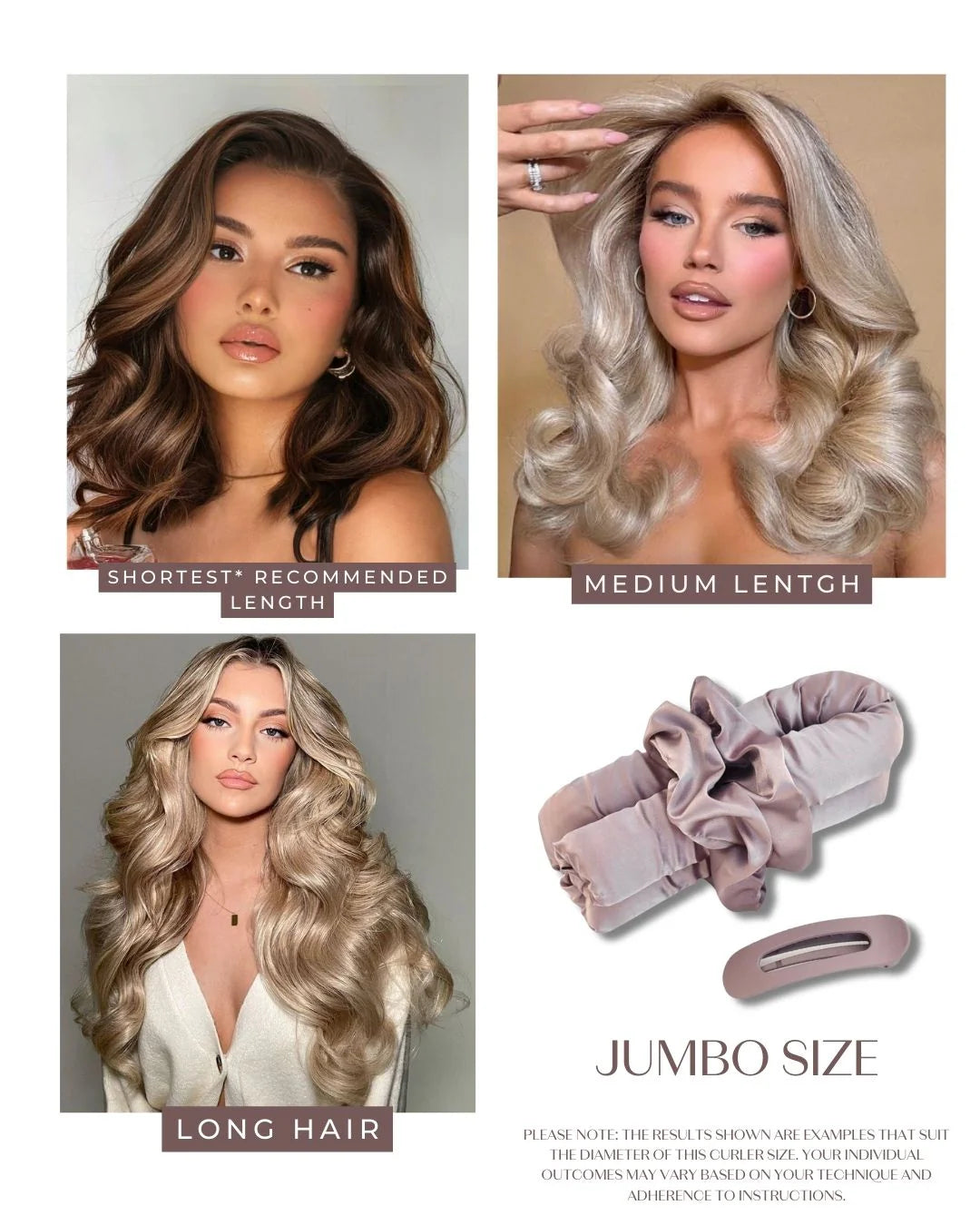 ZERO HEAT SET JUMBO SIZE
