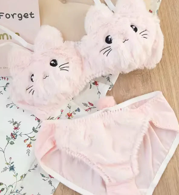 Plushie Lingerie Set For Girlies 🎀